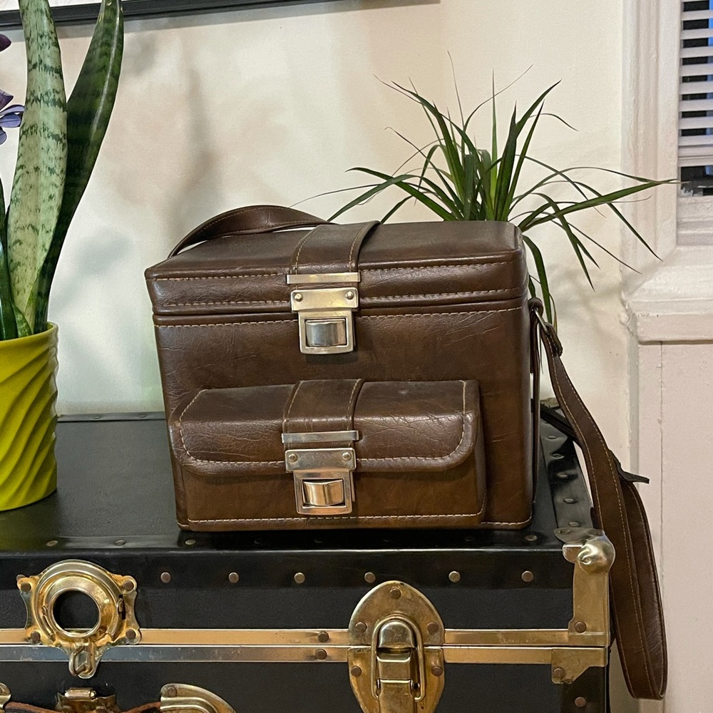 Vintage camera bag